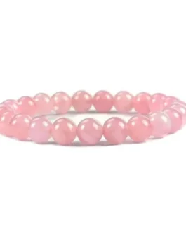 Bracelet contre la Dépression en Quartz Rose Qualité AAA