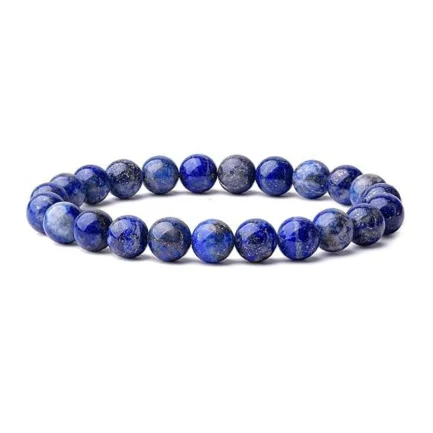 bracelet contre l'hypertension en lapis lazuli