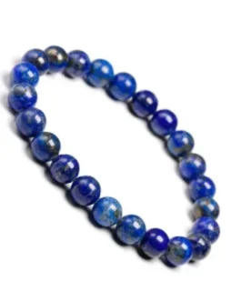 Bracelet contre l’Hypertension en Lapis Lazuli de Qualité AAA