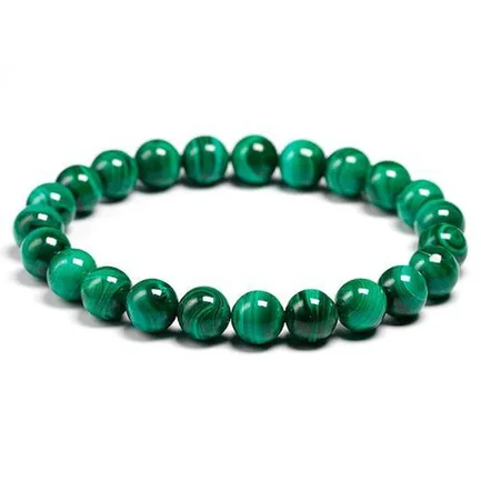 bracelet anti douleur mal de dos et arthrose en Malachite