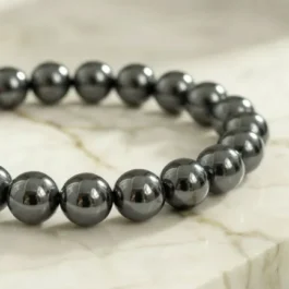 Bracelet Hématite Pierre Naturelle 8mm Grade AAA
