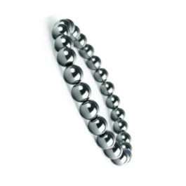 Bracelet Hématite Bienfait du Corps Qualité AAA Perles de 8mm