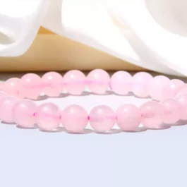 Bracelet contre la Dépression en Quartz Rose Qualité AAA