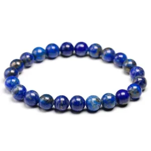 bracelet contre l'hypertension en lapis lazuli