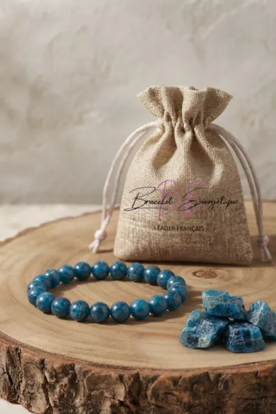 bracelet apatite bleue de bracelet-energetique.fr versus autres sites.