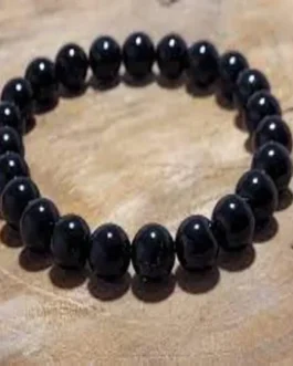 Bracelet Stabilité et Equilibre en Obsidienne Noire