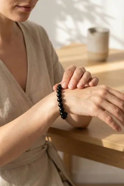 que va apporter ce bracelet obsidienne noire