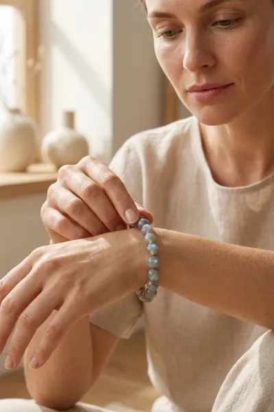 que va apporter ce bracelet labradorite