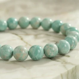 Bracelet Amazonite Pierre Naturelle 8mm Grade AA
