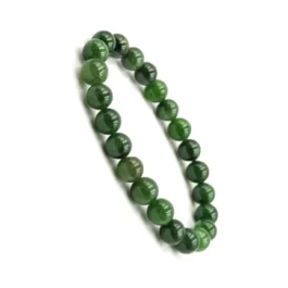 Bracelet Pierre Energétique Jade Vert Qualité AA