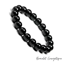 Bracelet Anti Anxiété en Tourmaline Noire Pierre Naturelle