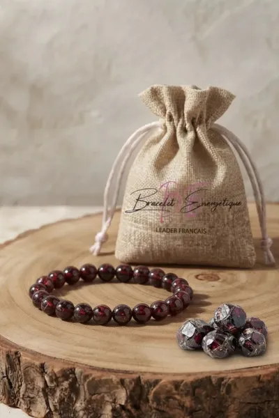 bracelet grenat rouge de bracelet-energetique.fr versus autres sites