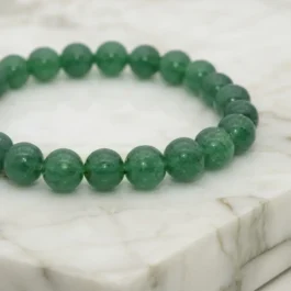 Bracelet Jade Vert Pierre Naturelle Grade AA