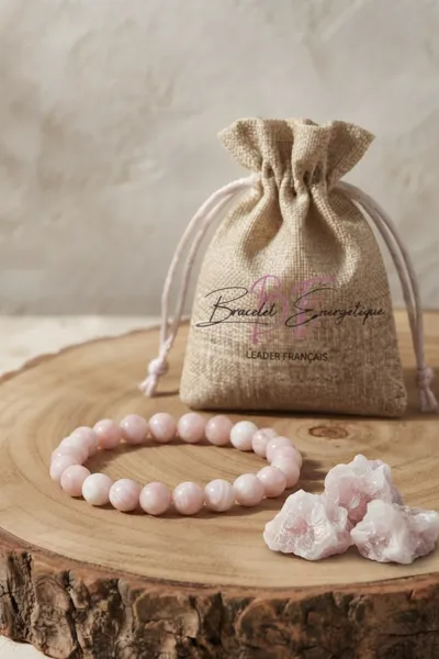 bracelet manganocalcite rose de bracelet-energetique.fr versus autres sites