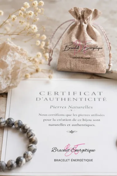 certificat authentification bracelet jaspe picasso