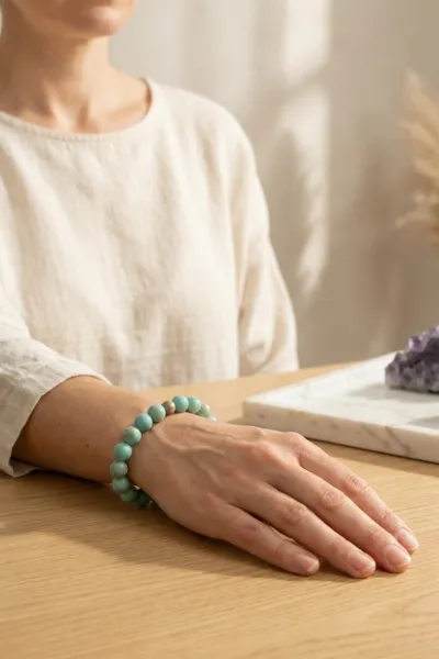 que va apporter ce bracelet amazonite