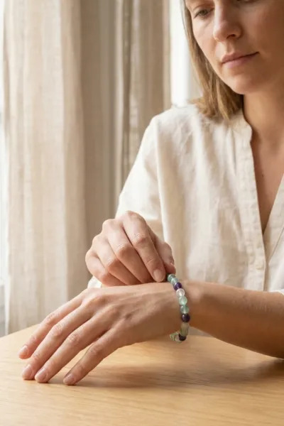 que va apporter ce bracelet fluorite
