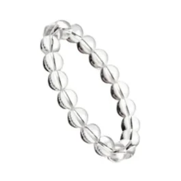 Bracelet Amplificateur en Cristal de Roche (Quartz)