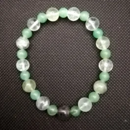 Bracelet Apaisant en Fluorite Verte et Aventurine Verte