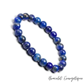 Bracelet contre l’Hypertension en Lapis Lazuli de Qualité AAA