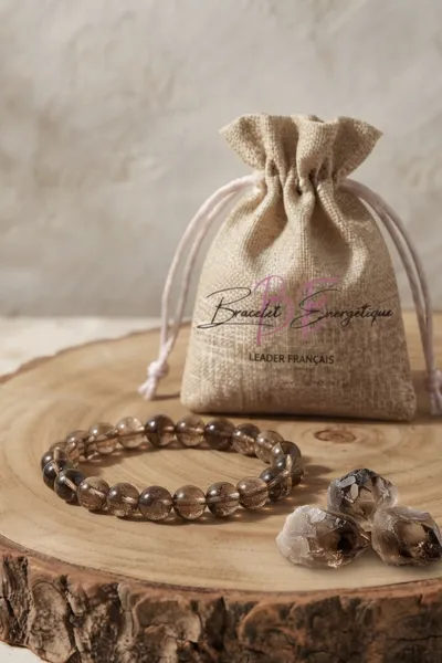 bracelet quartz fume de bracelet-energetique.fr versus autres sites