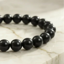 Bracelet Shungite Pierre Naturelle 8mm Grade AA
