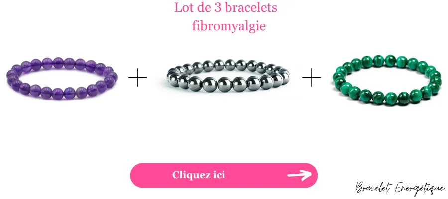 lot de 3 bracelets fibromyalgie 1