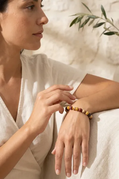 que va apporter ce bracelet jaspe mokaite