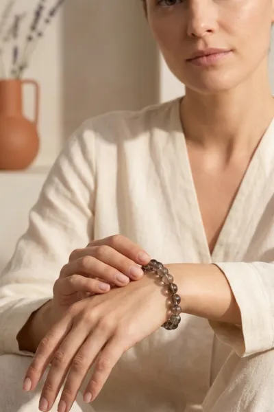 que va apporter ce bracelet quartz fume