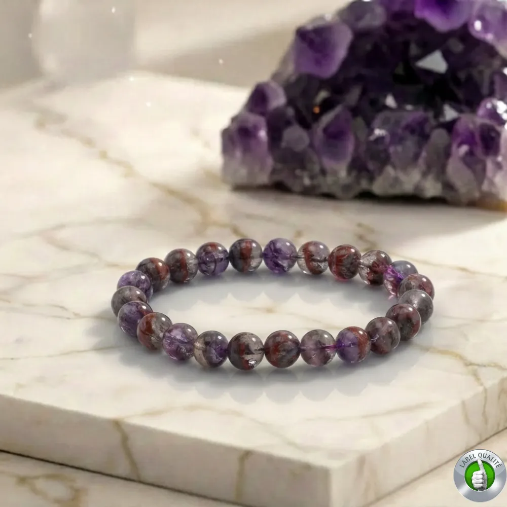 Bracelet Auralite Pierre Naturelle 8mm Grade AA