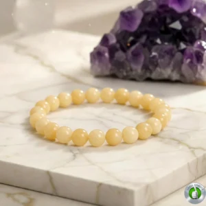 Bracelet nature et découverte 98 presentation bracelet jade jaune