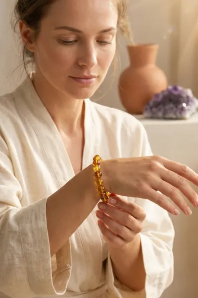 que va apporter ce bracelet ambre
