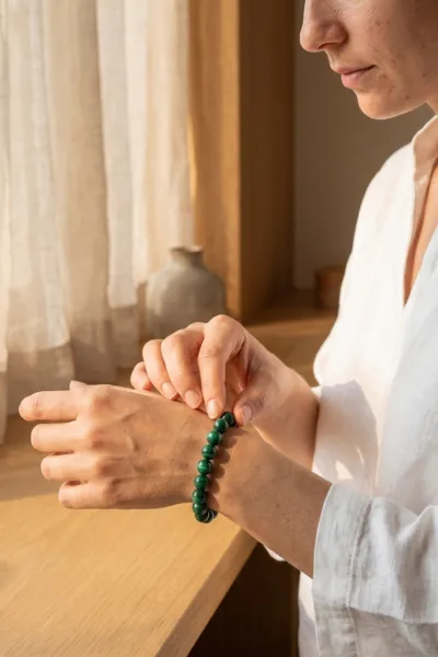 que va apporter ce bracelet oeil de tigre vert