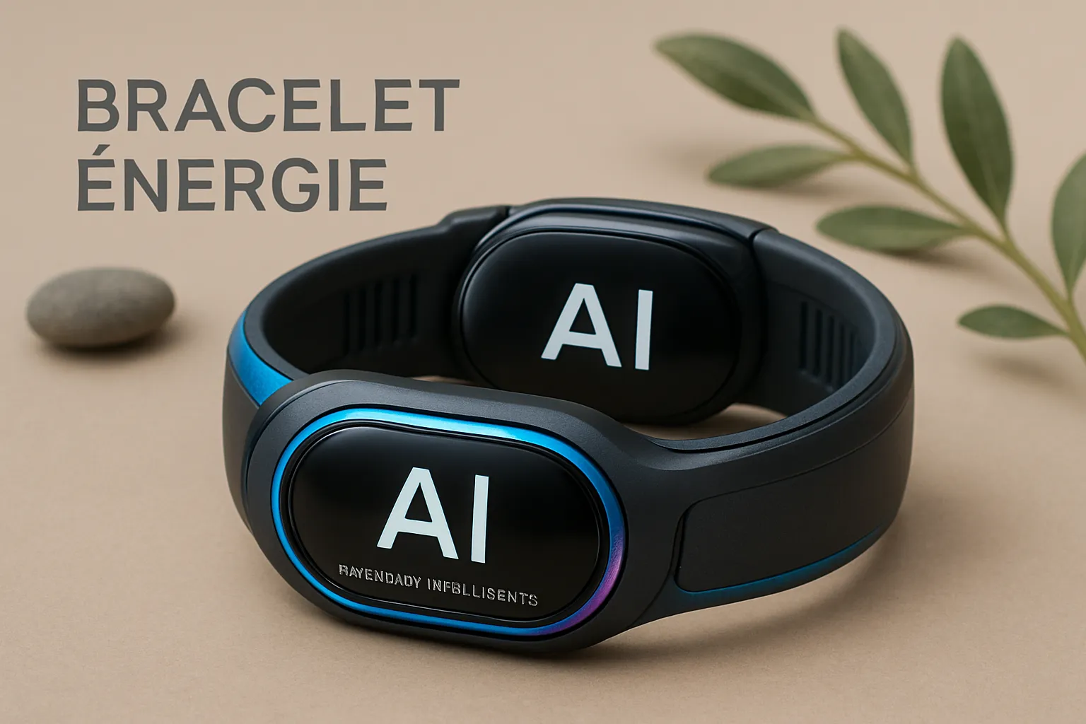 Tendances 2025 : bracelets énergétiques et bien-être 1 Un bracelet énergétique innovant avec des fonctionnalités technologiques avancées.