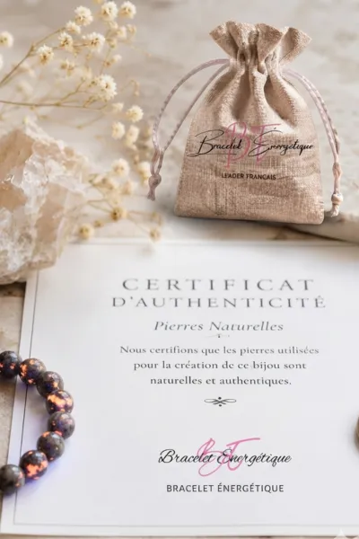 certificat authentification bracelet yooperlite