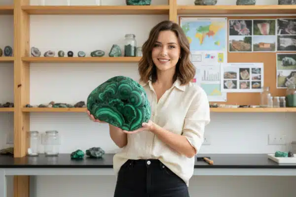 Malachite Vertus, origines et propriétés en lithothérapie