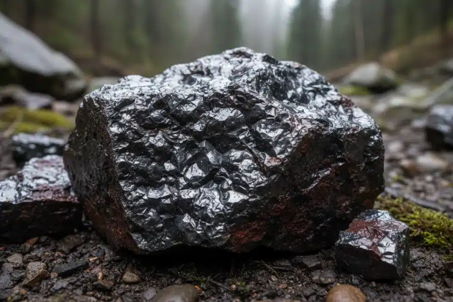 hématite en milieu naturel