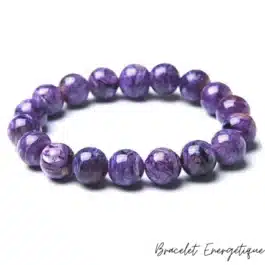 Bracelet Charoïte Pierre naturelle 8mm Grade AA