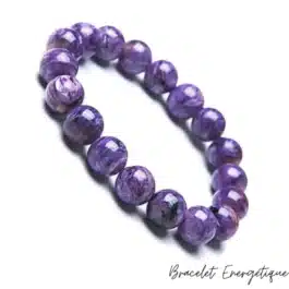 Bracelet Charoïte Pierre naturelle 8mm Grade AA