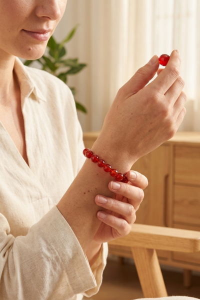 que va apporter ce bracelet cornaline
