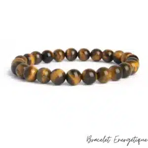 Bracelet Œil de Tigre Pierre Naturelle Grade AA Femme & Homme