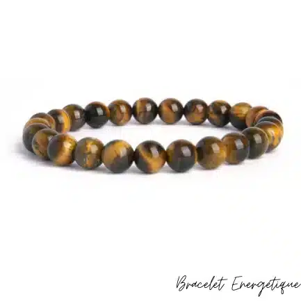 Bracelet Œil de Tigre Pierre Naturelle Grade AA Femme & Homme