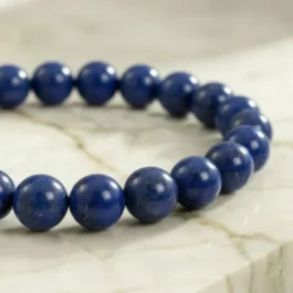 Bracelet Lapis Lazuli Pierre Naturelle 8mm Grade AAA
