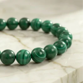 Bracelet Malachite Pierre Naturelle 8mm Grade AA