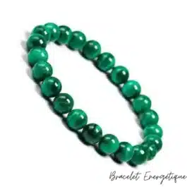 Bracelet Malachite Pierre Naturelle 8mm Grade AA