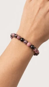 bracelet rhodonite shooting photo 4