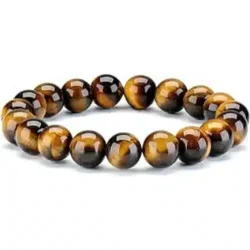 bracelet pierre porte bonheur et chance en Œil de Tigre